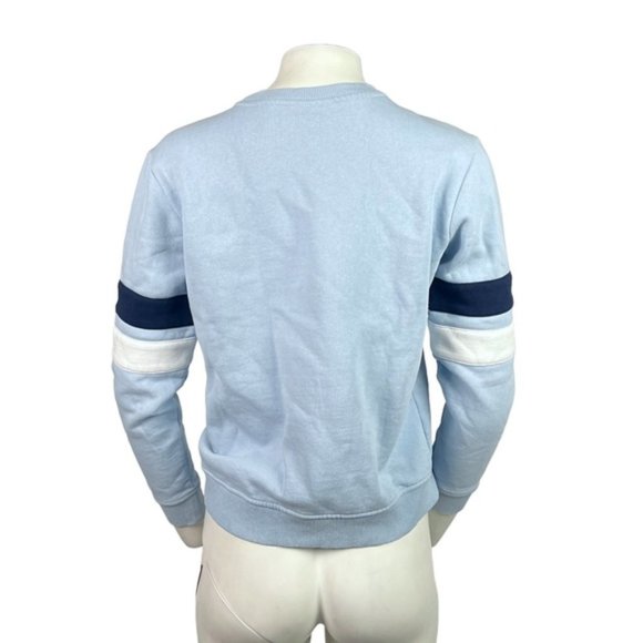Fila Crew Neck Sweatshirt Blue / White Size S - Picture 3 of 3